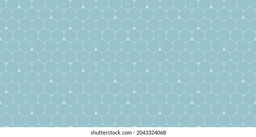 Digital of the future background. Seamless pattern. Vector. 