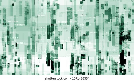 Digital Futuristic Information Background with Binary Code. Artificial Intelligence System Texture. Data Analytic Technology Pattern. Screen, Cover Design Background.