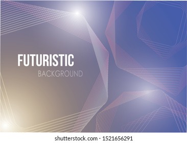 Digital futuristic technology background graphic on colorful color. vector illustration