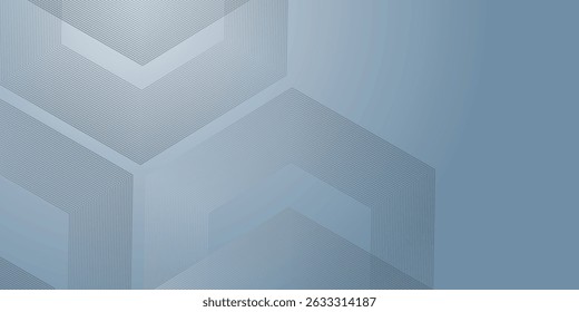 Concepto de tecnología futurista digital con hexágonos. Fondo abstracto azul hexagonal digital. Diseño geométrico del arte de la línea de la raya para el cartel, folleto, cubierta, Anuncio, Sitio web, cabecera