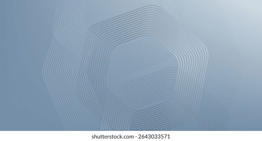 Concepto de tecnología futurista digital con hexágonos. Fondo abstracto azul hexagonal digital. Diseño geométrico del arte de la línea de la raya para el cartel, folleto, cubierta, Anuncio, Sitio web, cabecera.