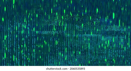 Digital futuristic vector background. Science technology backdrop