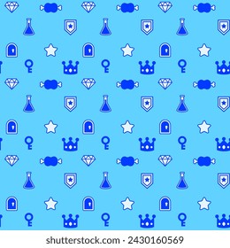 Digital Game Image Backgrounds Seamless Patterns