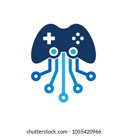 Digital Game Logo Icon Design