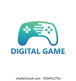 Diseño de logotipo de juegos digitales
