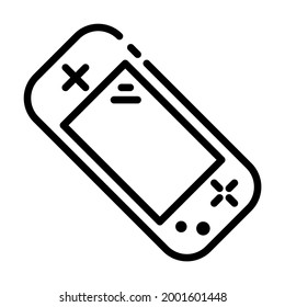 Digital Game vector line Icon-  Modern style high quality vector illustration.