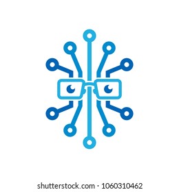 Digital Geek Logo Icon Design
