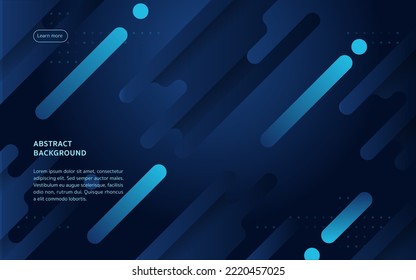 Digital geometric background. Dynamic shapes composition. Abstract background vector.