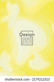 Digital Geometric Cover Design with Gradient and Abstract Lines, Figures for your Business.  Booklet Fluid Rainbow Poster Design, Gradient Effect for Branding.