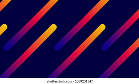 Digital Geometric Dynamic Vector Neon Background. Dynamic Shapes Bright Motion Composition, Poster Layout. Trendy Magazine Cool Cover Design. Neon Vibrant Gradient Overlay, Funky Iridescent Paper.