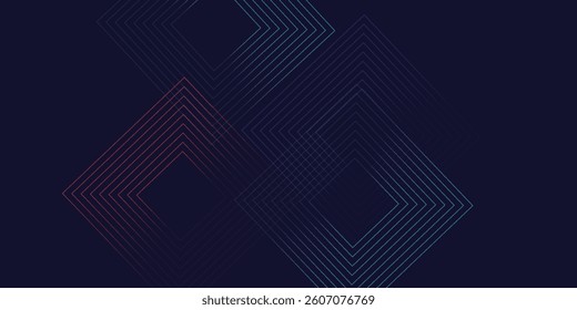 Digital geometric elements abstract vector background. vector illustration