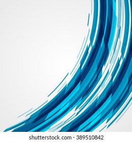 Digital geometric lines abstract vector background bright and transparency.