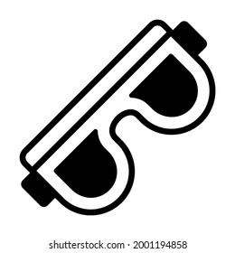 digital glasses vector Icon-  Black style high quality vector illustration.