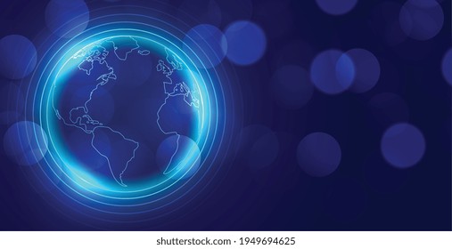 fondo digital global de la tierra