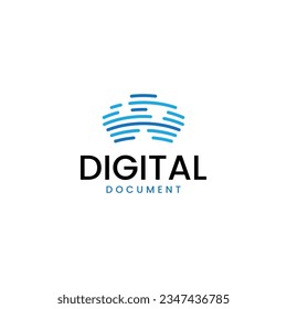 digital globe modern logo design vector illustration with geometric, creative and connect styles