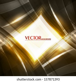 Digital glowing background. Vector
