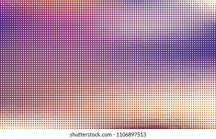 Digital gradient with points. Abstract futuristic panel. Dotted Backgound. Monochrome halftone pattern. Grunge  backdrop with circles, dots, point. Vector illustration