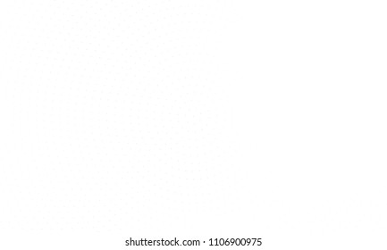 Digital gradient with points. Abstract futuristic panel. Dotted Backgound. Monochrome halftone pattern. Grunge  backdrop with circles, dots, point. Vector illustration