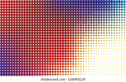 Digital gradient with points. Abstract futuristic panel. Dotted Backgound. Monochrome halftone pattern. Grunge  backdrop with circles, dots, point. Vector illustration