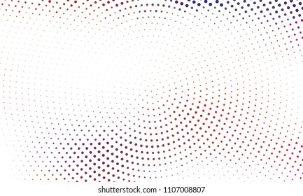 Digital gradient with points. Abstract futuristic panel. Dotted Backgound. Monochrome halftone pattern. Grunge  backdrop with circles, dots, point. Vector illustration