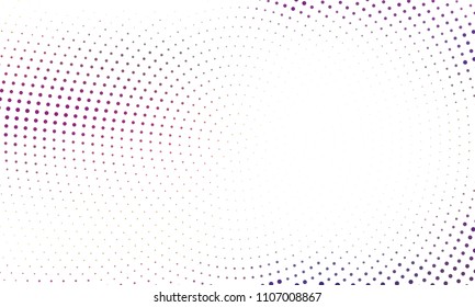 Digital gradient with points. Abstract futuristic panel. Dotted Backgound. Monochrome halftone pattern. Grunge  backdrop with circles, dots, point. Vector illustration