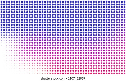 Digital gradient with points. Abstract futuristic panel. Dotted Backgound. Colorful halftone pattern. Grunge  backdrop with circles, dots, point. Vector illustration