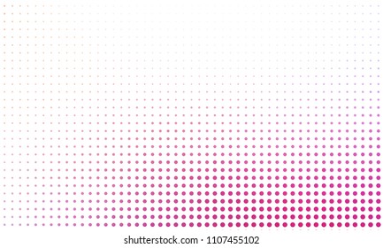 Digital gradient with points. Abstract futuristic panel. Dotted Backgound. Colorful halftone pattern. Grunge  backdrop with circles, dots, point. Vector illustration