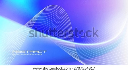 A digital graphic abstract multi-colored background image featuring thin, frameless wavy lines that curve and flow smoothly across a colorful background, creating a sense of dimension and movement.