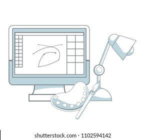 Digital graphic design