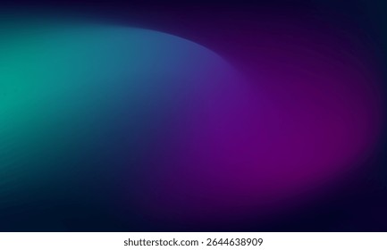 A digital graphic featuring a smooth gradient of teal, blue, purple, and dark colors. The colors transition subtly and blend seamlessly, creating a soft, diffused effect. Minimalist and modern style