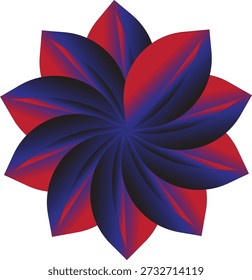 Digitale grafische Illustration, die ein skalierbares Bildformat für Design- und Kunstprojekte darstellt