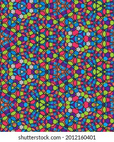 digital graphic seamless pattern vector