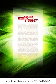 Digital green background. Vector