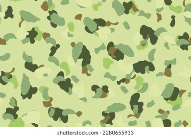 Digital Green Camouflage. Seamless Paint. Dirty Camo Paint. Military Vector Camouflage. Camo Beige Grunge. Hunter Brown Texture. Modern Seamless Camoflage. Urban Fabric Pattern. Abstract Army Print.
