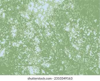 Digital greenery vector background. Peaceful relaxation leaves, tree branches and sky print
