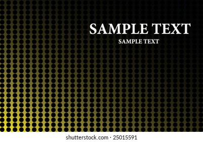 Digital halftone background