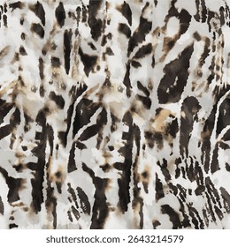 Digital Hand Painted Psychedelic Abstract Watercolor Blurred Repeat Pattern Tie Dye Background. Hand Painted Abstract Watercolor Brush Stroke Tie Dye Seamless Pattern