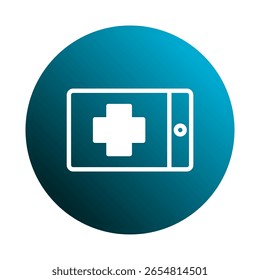 Soluções digitais de saúde uma representação moderna de aplicações de telemedicina para dispositivos móveis que oferecem consultas virtuais e informações sobre saúde