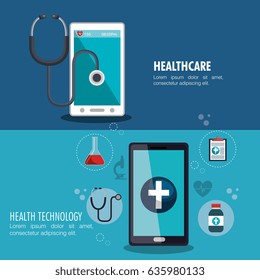 Digital Healthcare Technology Icon