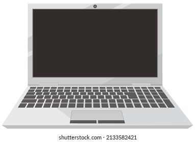 Digital home appliances "notebook PC". Vector illustration.