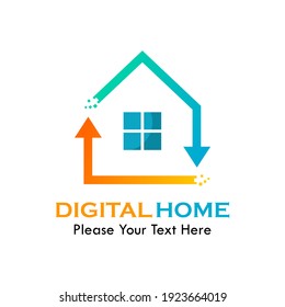 Illustration des Digital Home-Logos