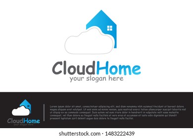 digital home logos, future technology icons, Smart house Logo design. Electronic chip control icon. cloud computing, vector illustration element