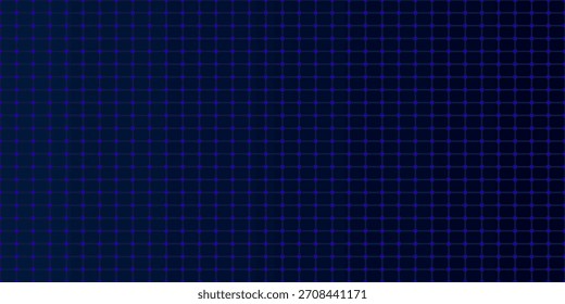 Digital hud grid tecnologia futurista sobreposição fundo azul. vetor editável