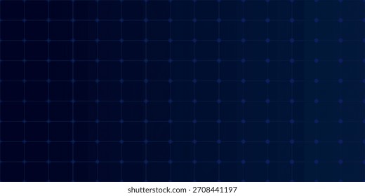 Fondo azul superpuesto de tecnología futurista de rejilla de hud digital. Vector editable
