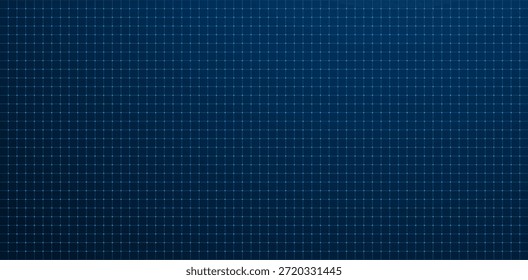 Tecnología futurista de la rejilla de HUD digital sobre fondo azul. Textura de cuadrícula cuadrada . 