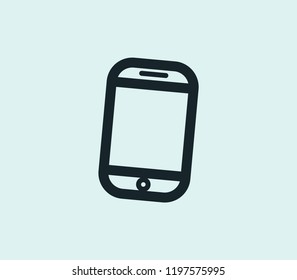 Digital icon line isolated on clean background. Digital icon concept drawing icon line in modern style. Vector illustration for your web mobile logo app UI design.