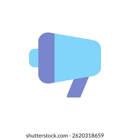 Digital Icon of a Megaphone Symbolizing Communication and Marketing Strategies in the Modern Advertising Landscape