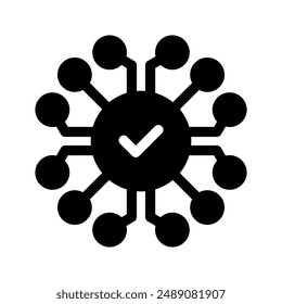 Ilustración de diseño de símbolos de Vector de iconos digitales