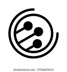 Ilustración de diseño de símbolo de Vector de icono digital