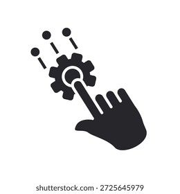 digital icons outline and Flat Style,transparent background